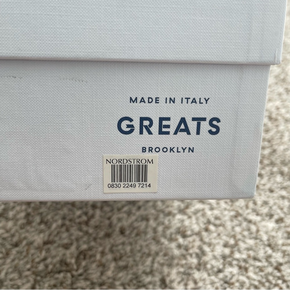 GREATS Royale Sneaker, Made in Italy (OG Version), Nero/Black Men's Size 11 - Picture 9 of 9